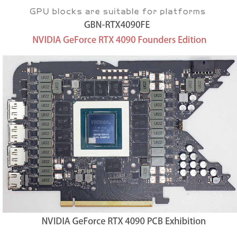 Granzon GPU Block Use for NVID - огляд і ціна Rtx 4090 Water Block Full Cover