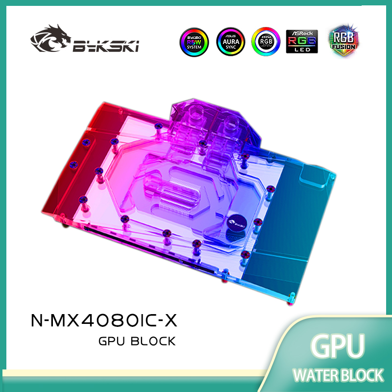 Bykski GPU Block for MAXSUN RT - огляд і ціна Rtx 4080 Water Cooling Block