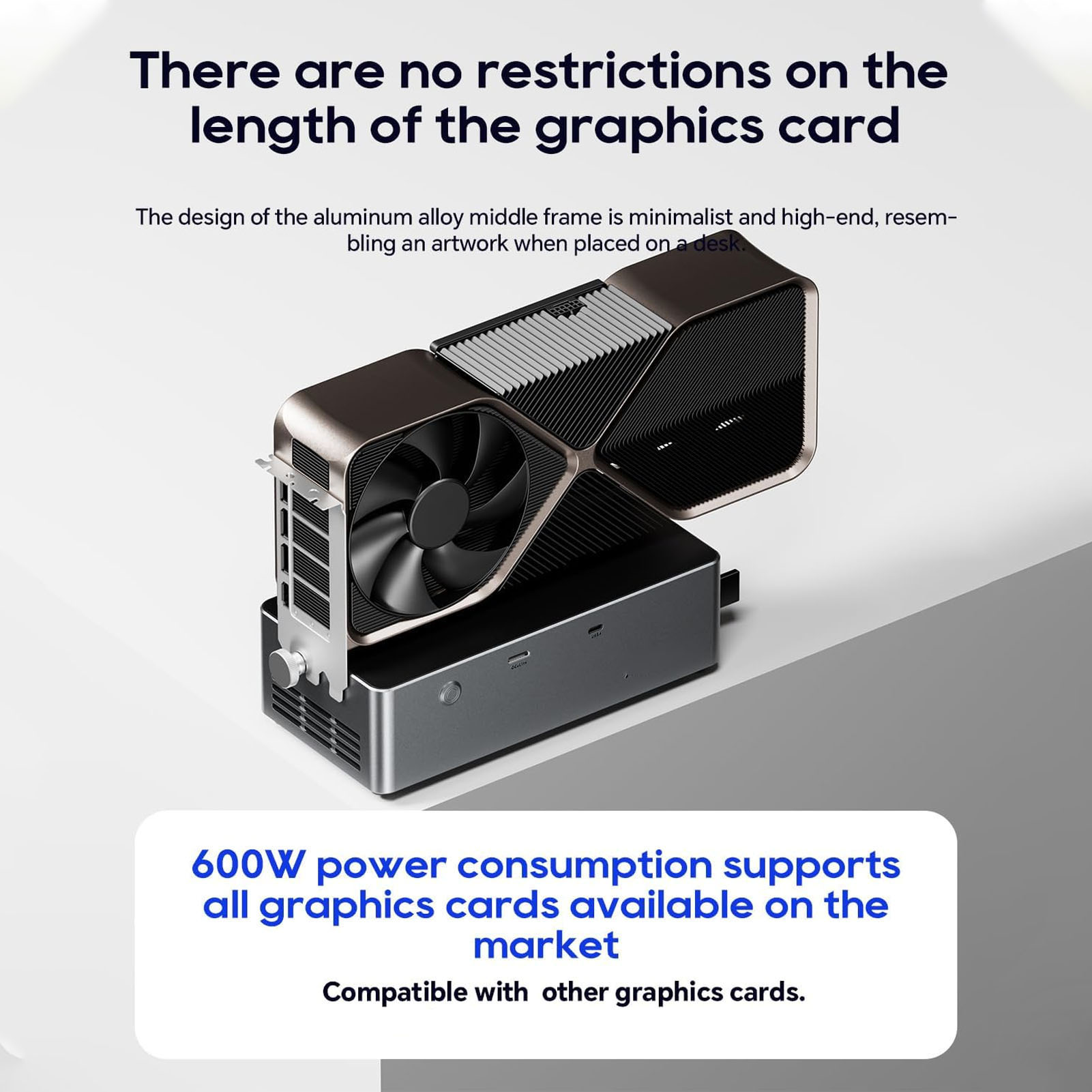 EGPU Docking Station with 800W - огляд і ціна Oculink Gpu Dock Station