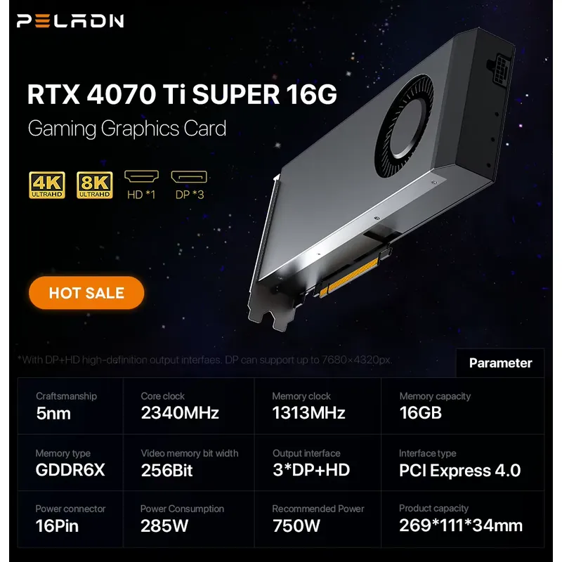Hot Sale Geforce RTX 4070 4070 - огляд і ціна Rtx 4070 Ti Super 16Gb