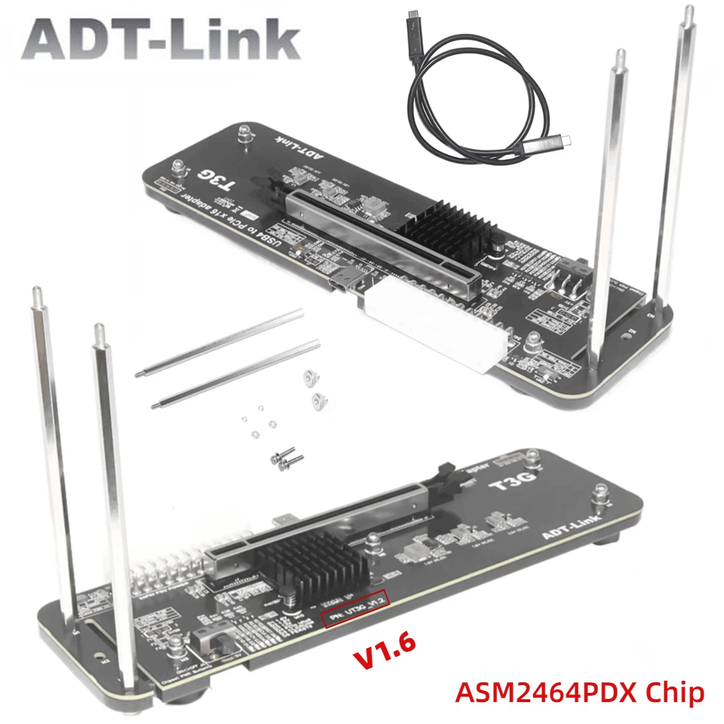 ADT UT3G For NUC ITX STX Noteb - огляд і ціна Gpu External Dock Egpu Thunderbolt 4