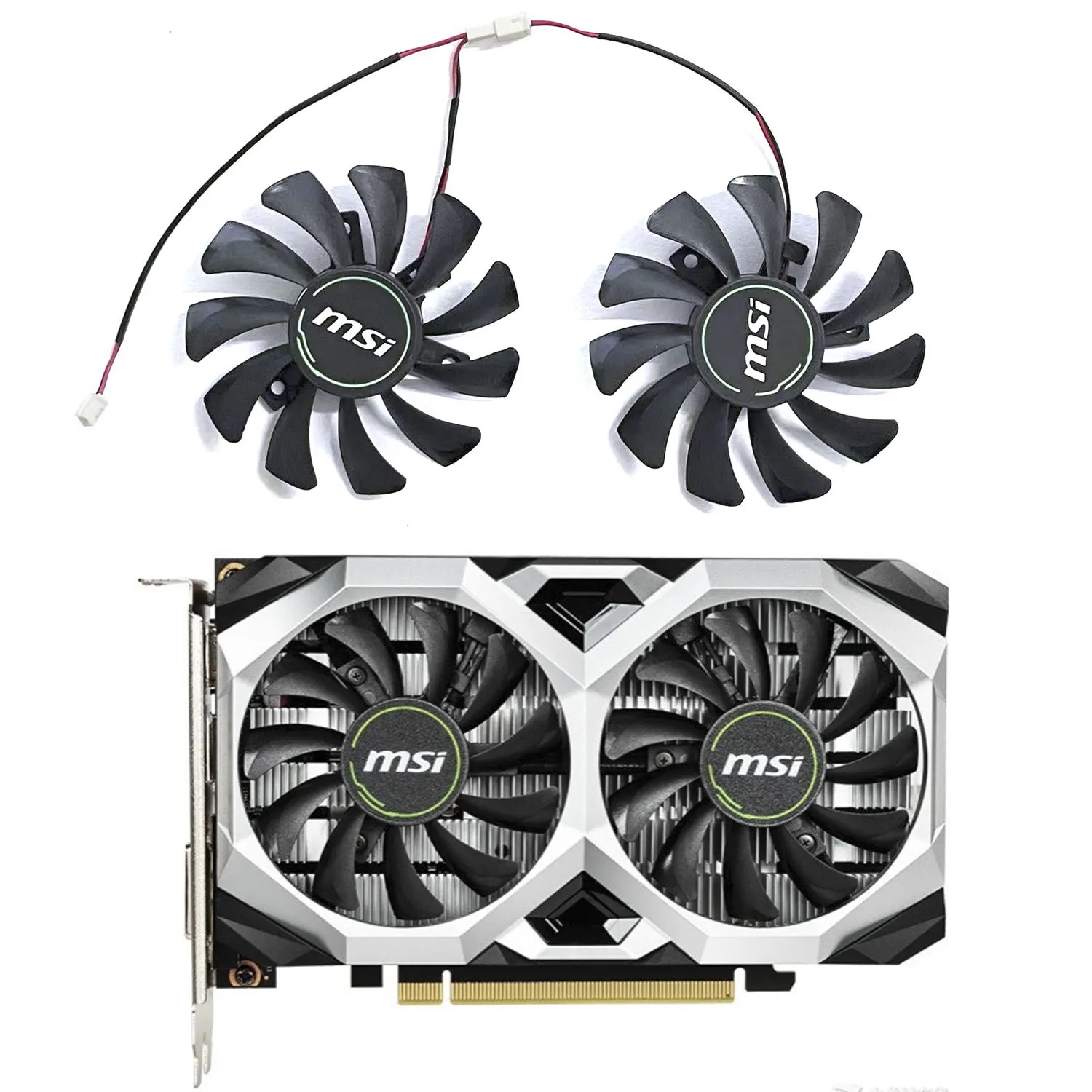 LZQLY New GPU Fan 2pin 75MM HA - огляд і ціна Rtx 4080 Super 16Gb