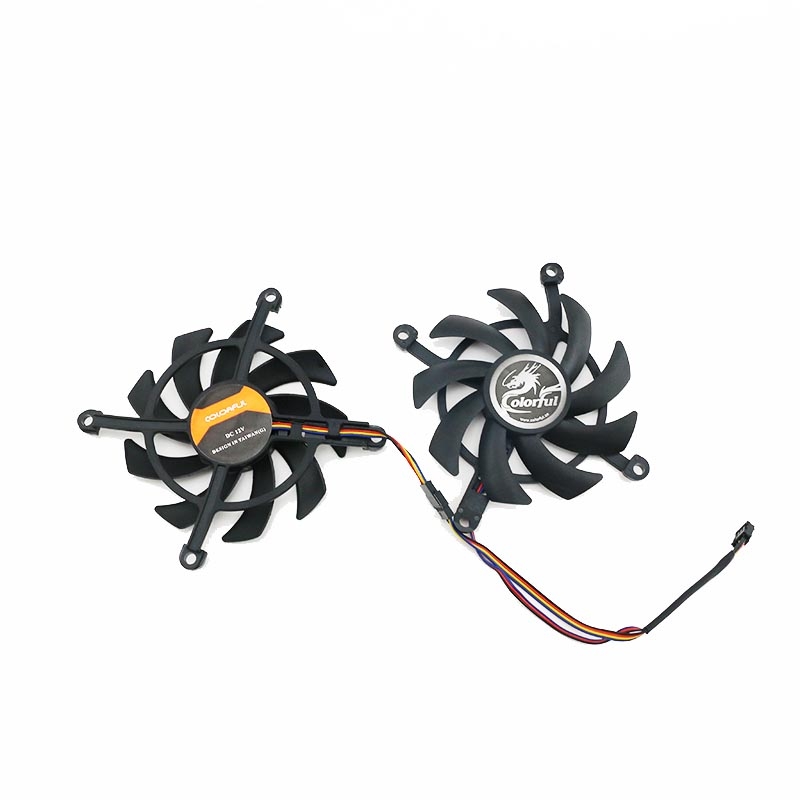 2pcs NEW 85MM 4PIN 12V Cooling - огляд і ціна Rtx 4080 Super 16Gb