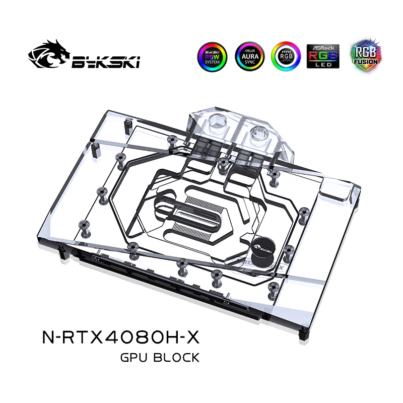 Bykski N-RTX4080H-X GPU Block  - огляд і ціна Rtx 4080 Water Cooling Block