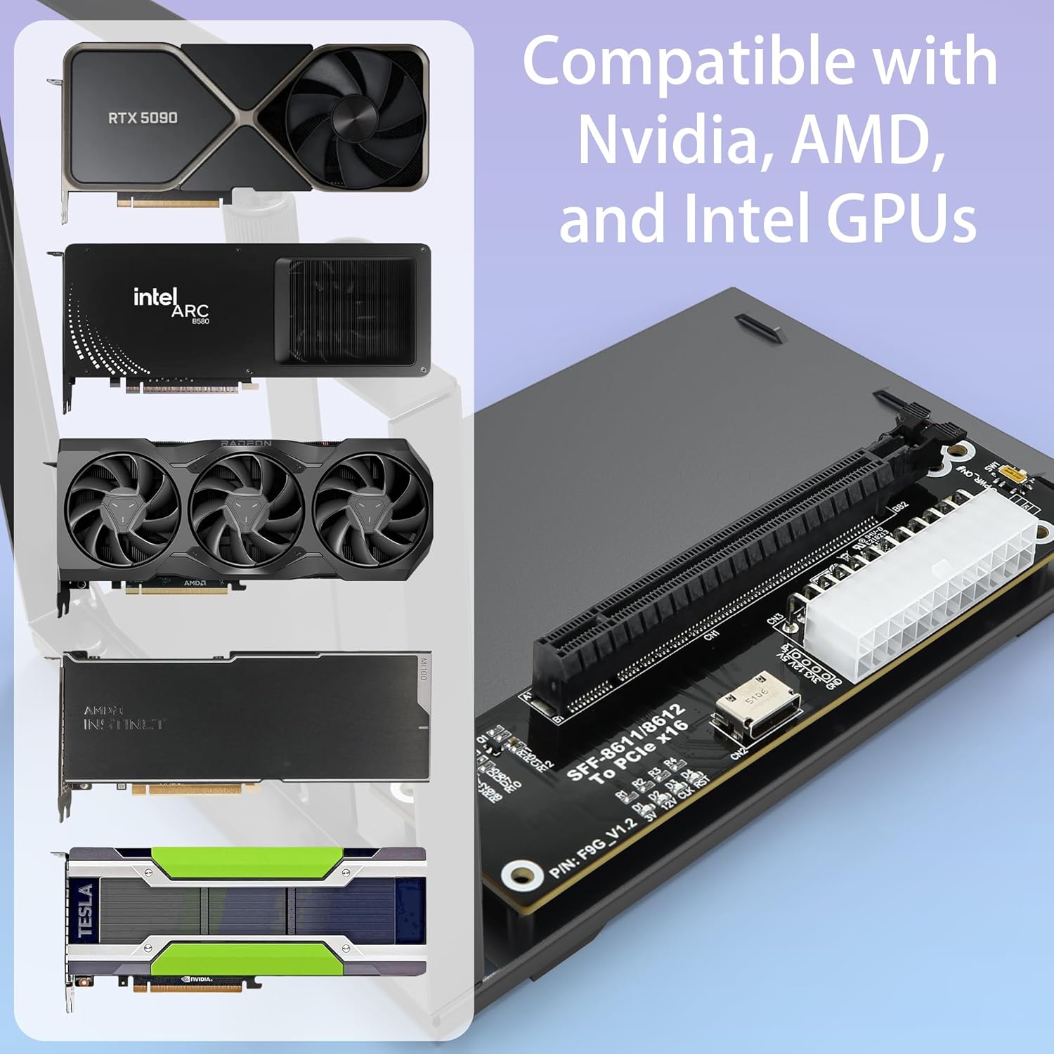 PCIe 4.0 X4 64Gbps EGPU Dock w - огляд і ціна Oculink Gpu Dock Station