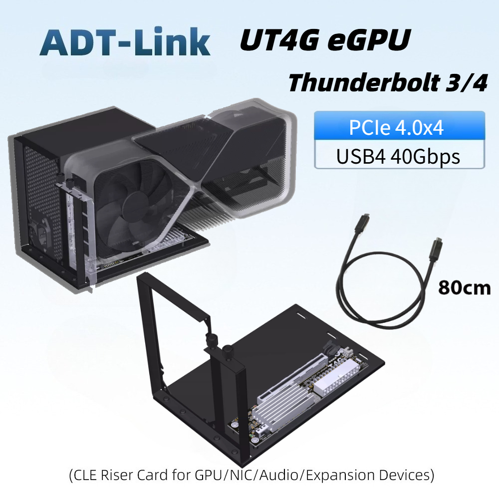 Upgarded New EGPU Thunderbolt  - огляд і ціна Gpu External Dock Egpu Thunderbolt 4