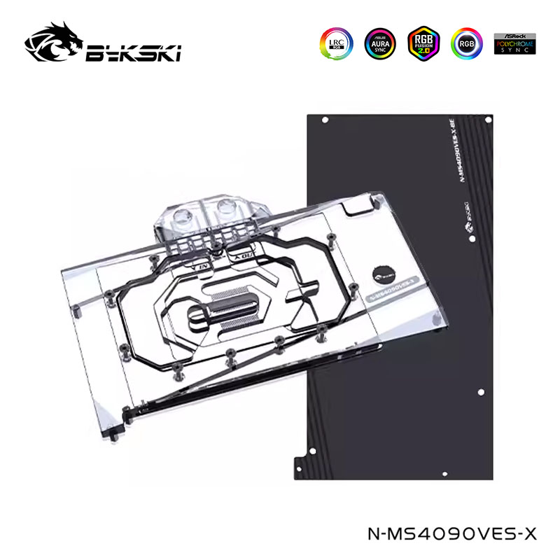 Bykski Full Cover Water Block  - огляд і ціна Rtx 4090 Water Block Full Cover