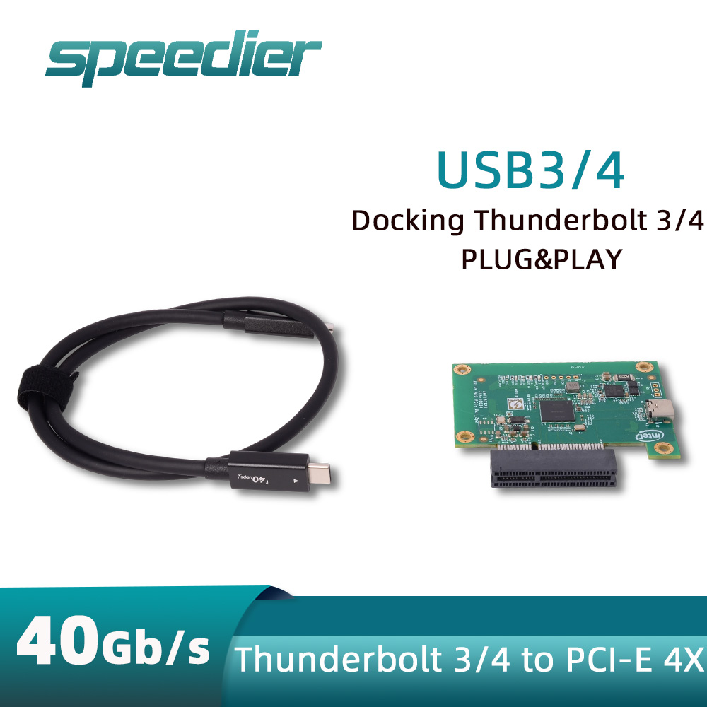 Thunderbolt 4 To PCI-E 4X Exte - огляд і ціна Gpu External Dock Egpu Thunderbolt 4
