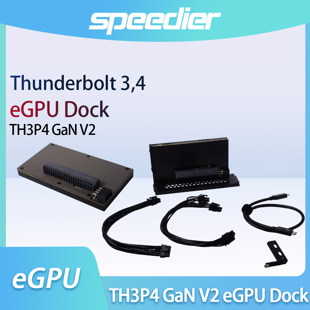 TH3P4 GaN V2 Thunderbolt 3/4 U - огляд і ціна Gpu External Dock Egpu Thunderbolt 4