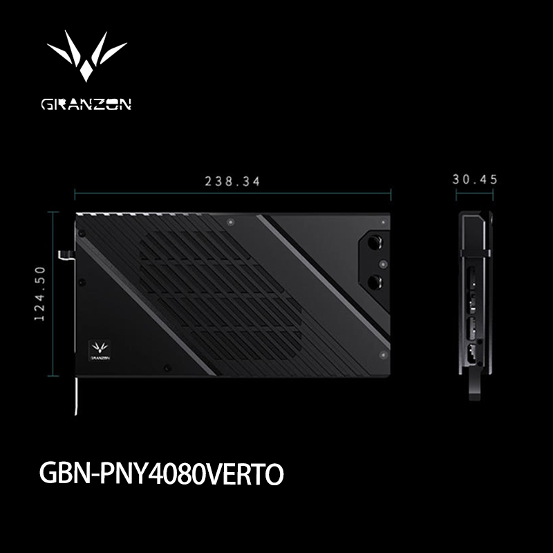 Granzon GBN-PNY4080VERTO Water - огляд і ціна Rtx 4080 Water Cooling Block