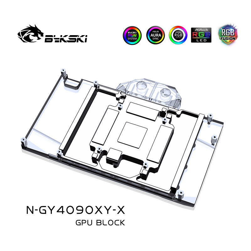 Bykski N-GY4090XY-X GPU Block  - огляд і ціна Rtx 4090 Water Block Full Cover