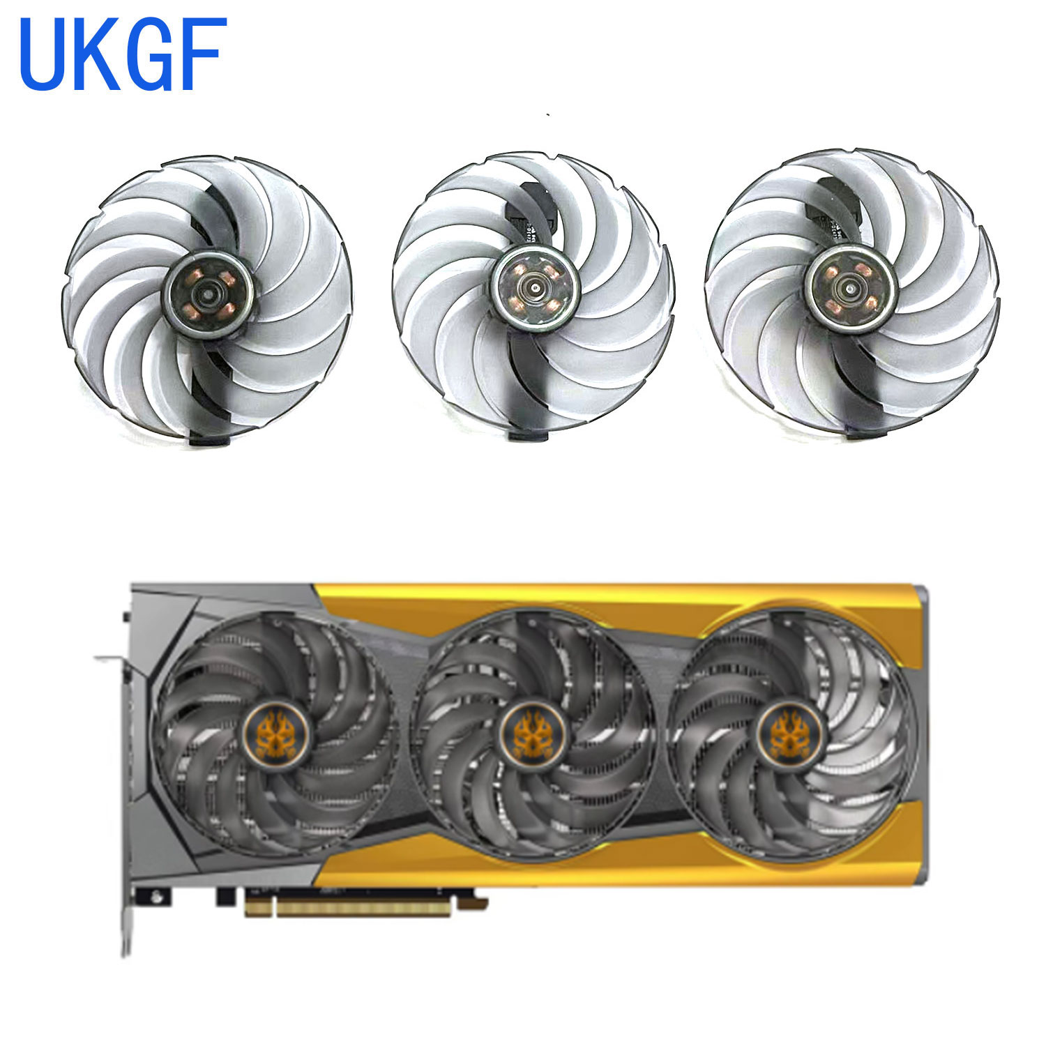 95MM FDC10U12D9-C 6Pin RX6900  - огляд і ціна Rx 6900 Xt 16Gb