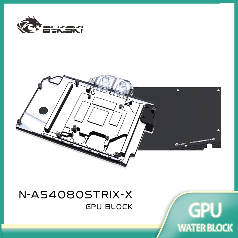 Bykski GPU Block Use for ASUS  - огляд і ціна Rtx 4080 Water Cooling Block