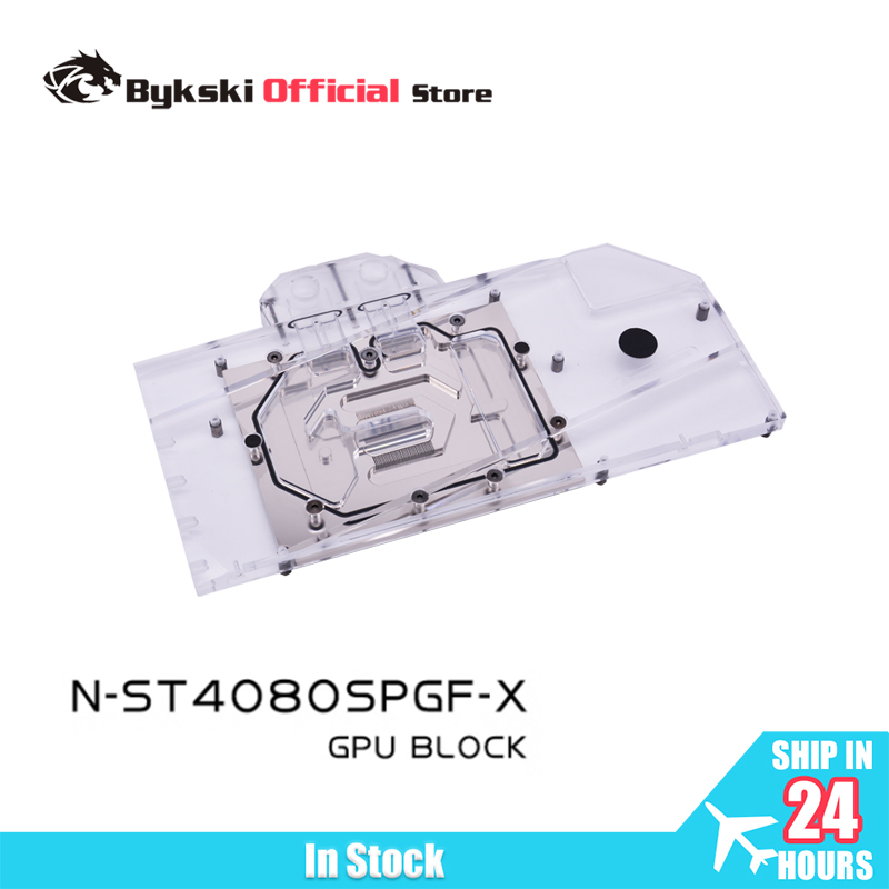 Bykski N-ST4080SPGF-X GPU Bloc - огляд і ціна Rtx 4080 Water Cooling Block