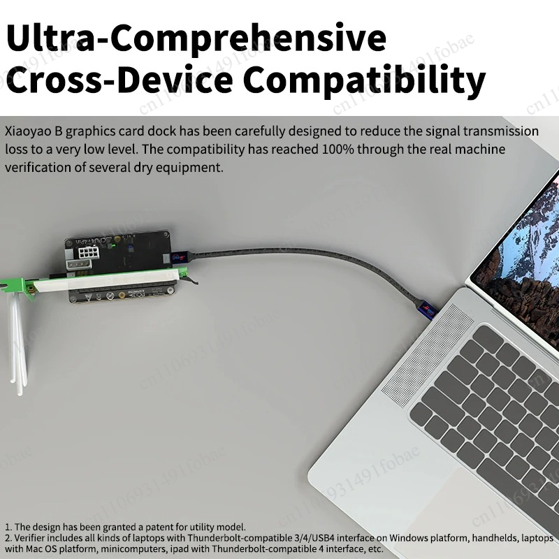 Thunderbolt 4 3 eGPU Dock Exte - огляд і ціна Gpu External Dock Egpu Thunderbolt 4