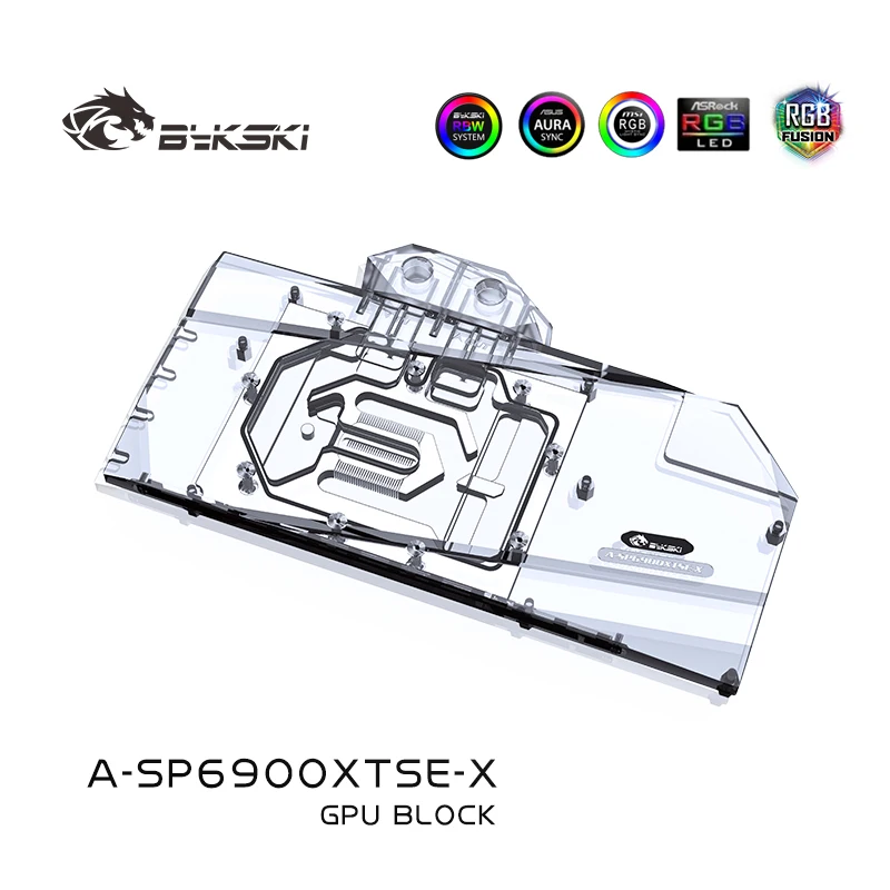 Bykski GPU Water Block for SAP - огляд і ціна Rx 6900 Xt 16Gb