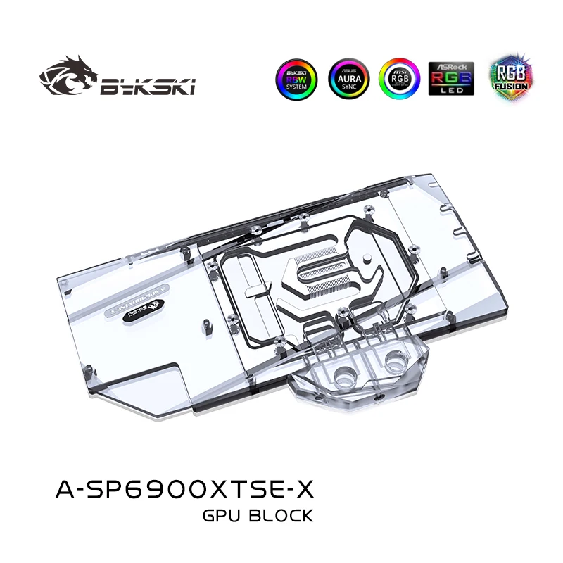 Bykski GPU Water Block for SAP - огляд і ціна Rx 6900 Xt 16Gb