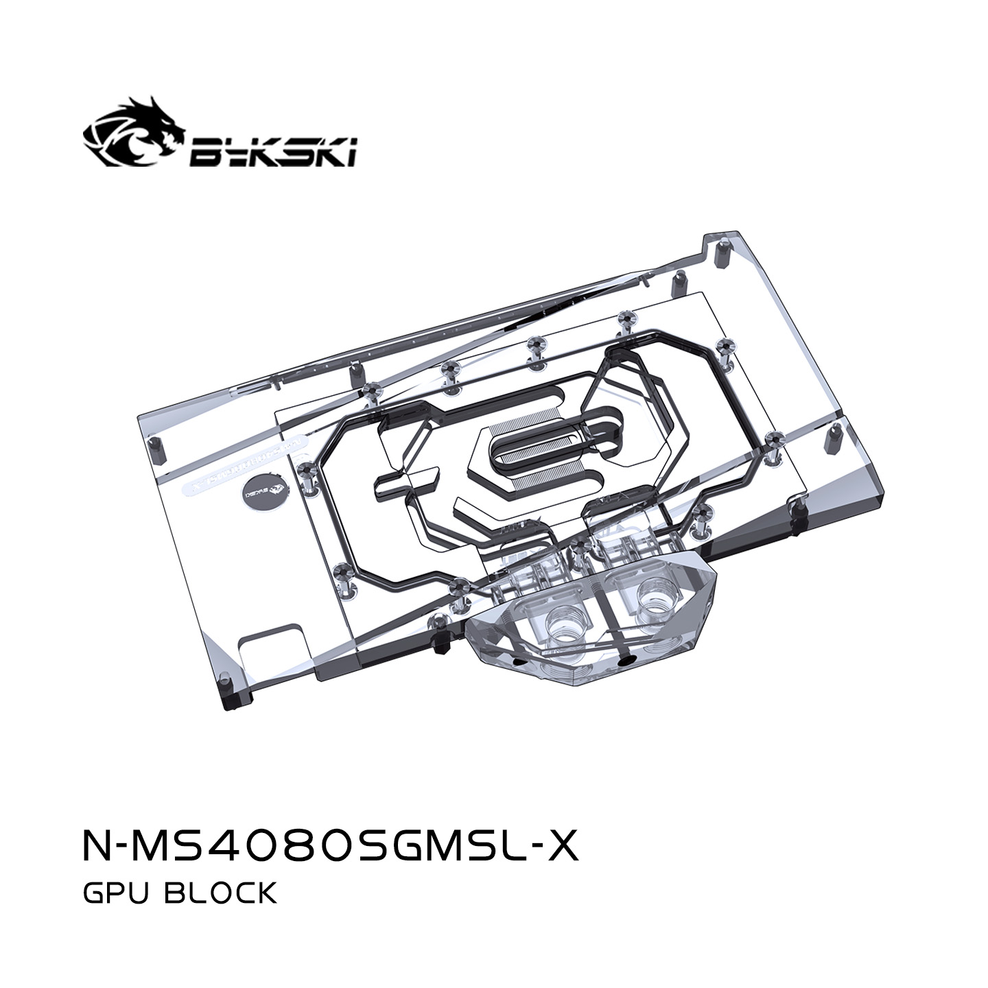 Bykski Water Block For MSI Gef - огляд і ціна Rtx 4080 Water Cooling Block