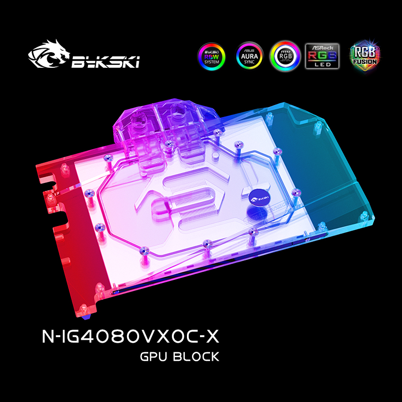 Bykski Water Block for Colorfu - огляд і ціна Rtx 4080 Water Cooling Block
