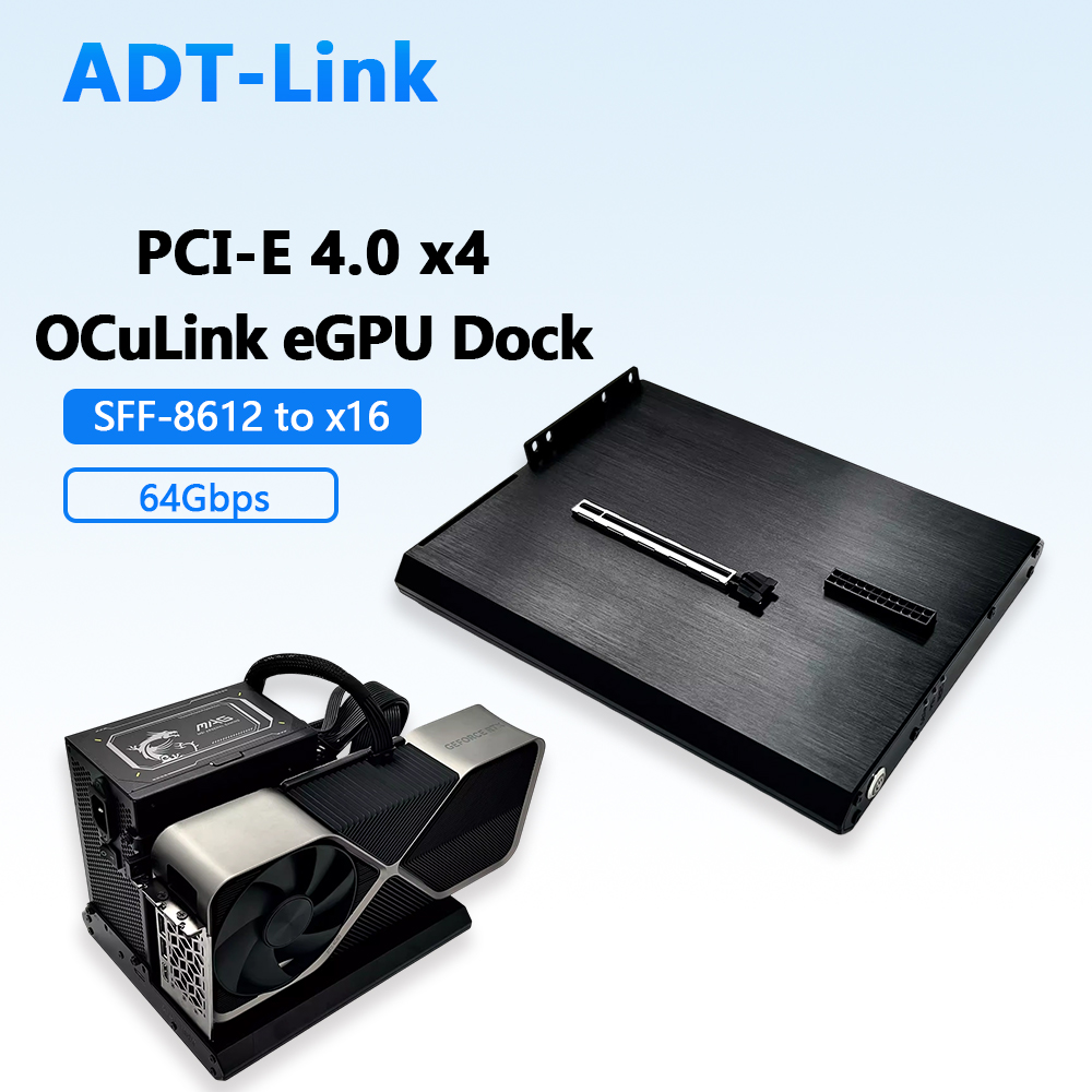 OCuLink eGPU Dock PCIe 4.0 X4  - огляд і ціна Oculink Gpu Dock Station