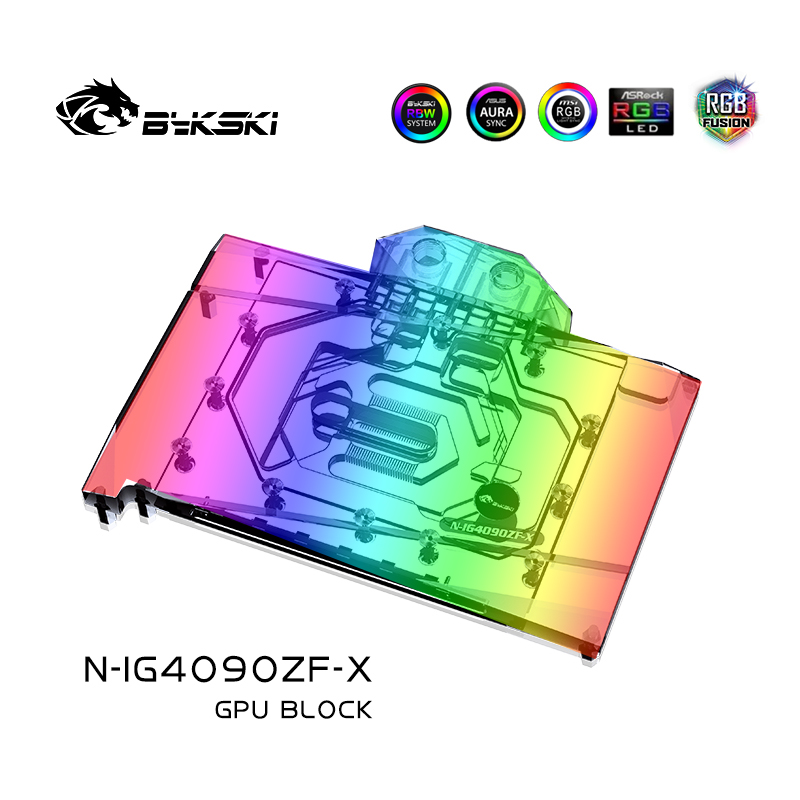 Bykski N-IG4090ZF-X GPU Block  - огляд і ціна Rtx 4090 Water Block Full Cover